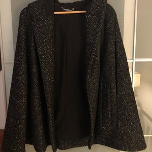 DVF designer warm cape